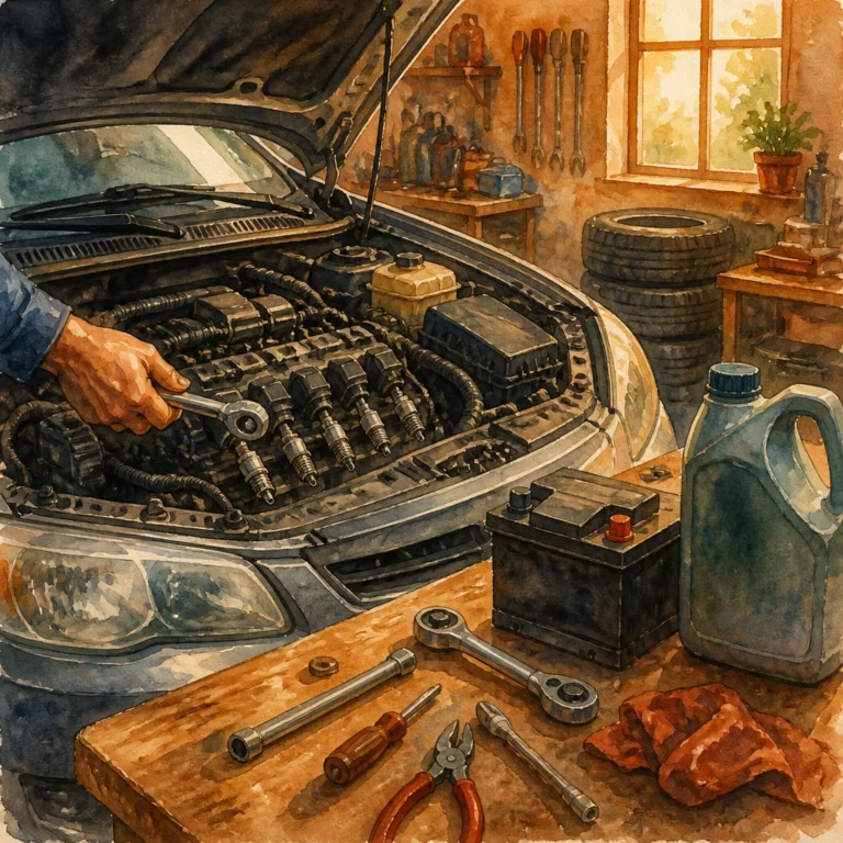 Свечи зажигания Skoda Octavia: подбор и замена